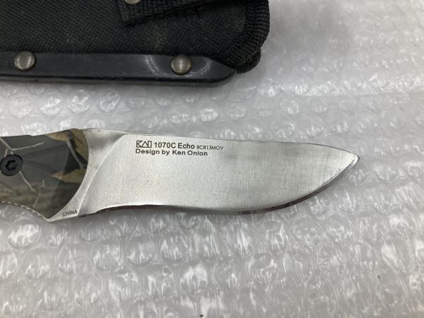 16【NF25】◆中古◆ KERSHAW カーショウ 1070C Echo ナイフ アウトドア キャンプ レジャー ハンティングの画像2