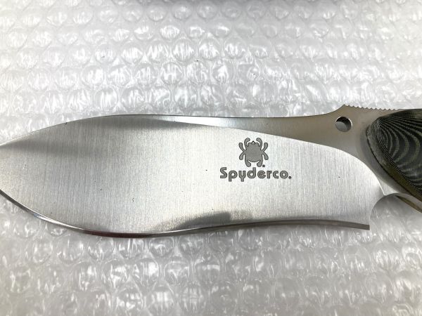 16【NF20】◆中古◆ スパイダルコ SPYDERCO ナイフ Jerry Hossom design N690Co アウトドア レジャー キャンプ ハンティングの画像5