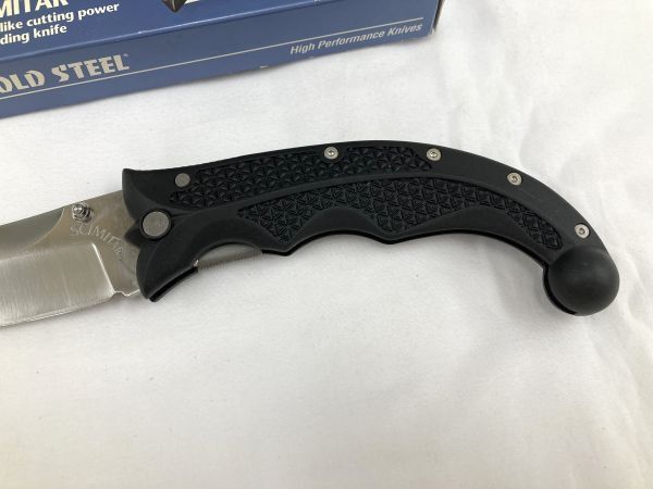 16【F21】◆中古◆ COLD STEEL コールドスチール SCIMITAR フォールディングナイフ 【 アウトドア レジャー キャンプ ハンティング 】の画像3