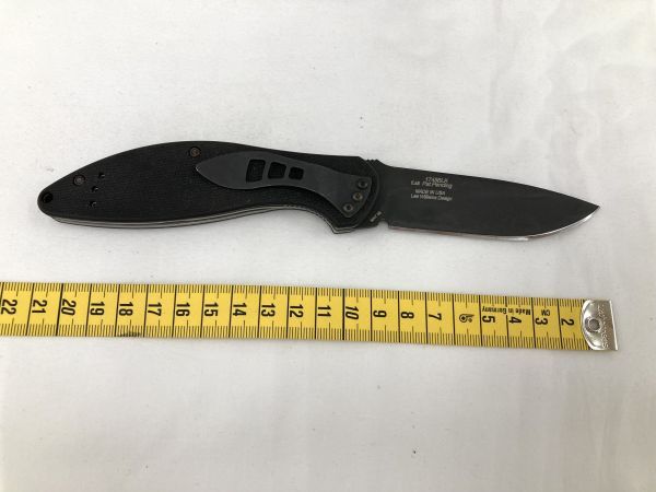 16【F12】◆中古◆ KERSHAW カーショウ フォールディングナイフ 1745 BLK 【 ナイフ アウトドア レジャー キャンプ ハンティング 】の画像7