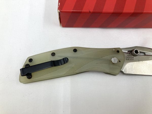 16【F01】◆中古◆ KERSHAW カーショウ フォールディングナイフ 折りたたみ【 ナイフ アウトドア レジャー キャンプ ハンティング 】の画像4