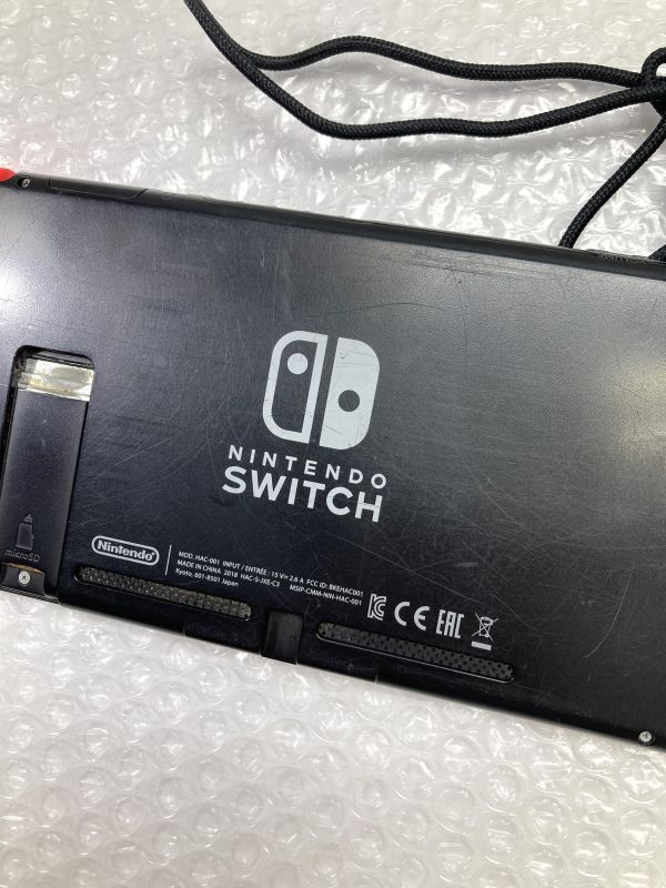 56【P900】◆ジャンク品◆ 任天堂 スイッチ Nintendo Switch HAC-001 本体の画像6