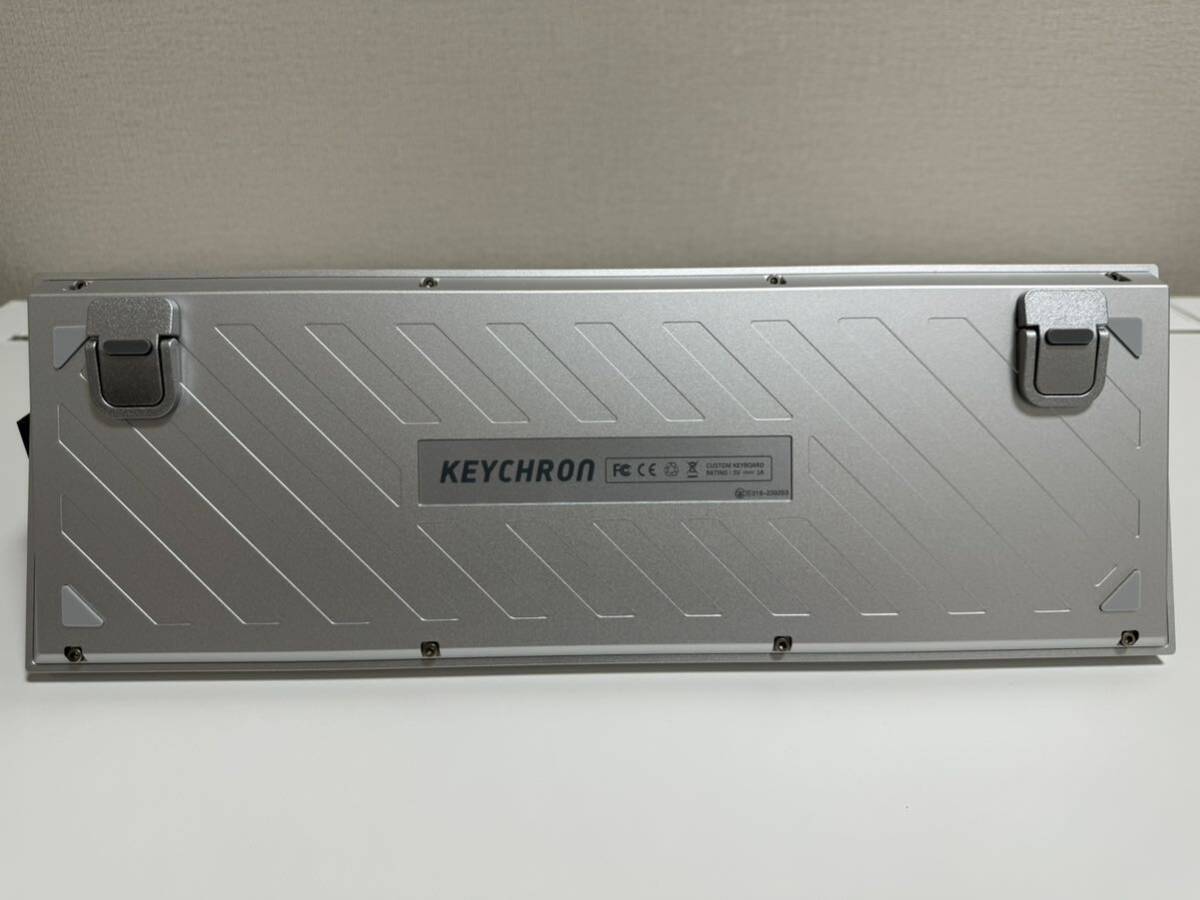 keychron Q3 Pro 特別版 QMK ワイヤレス カスタム・メカニカルキーボード 日本語配列 シルバーグレー バナナ軸の画像3