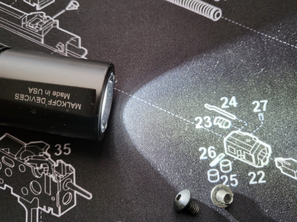 実物 Arisaka MDC 3.4-9v Malkoff Devices ( ウェポンライト ライト ptw modlite unity m4 tactical トレポン atpial magpul mws ar15 waの画像2