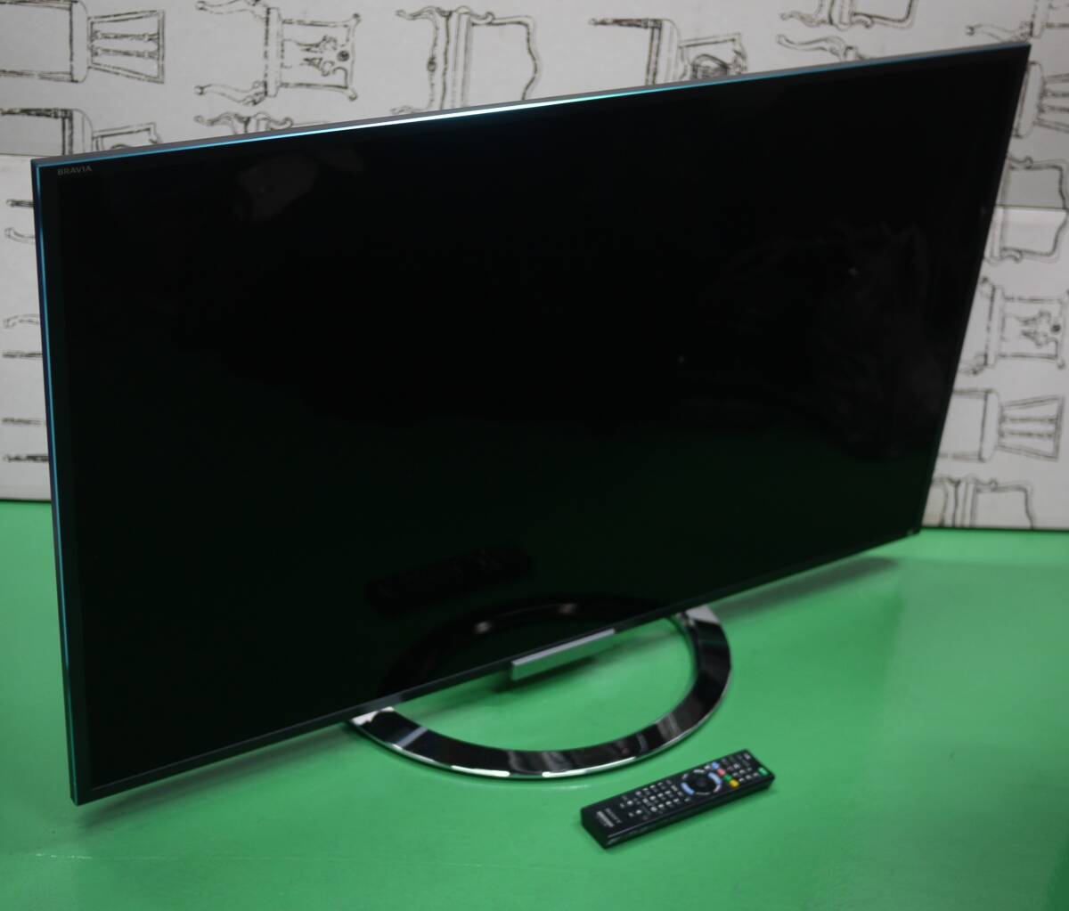 美品 SONY ソニー 46V型 フルハイビジョン 液晶 テレビ KDL-46W900A 2014年 3D対応 フルHD 最上位機種 2チューナー USB外付けHDD録画対応 の画像1