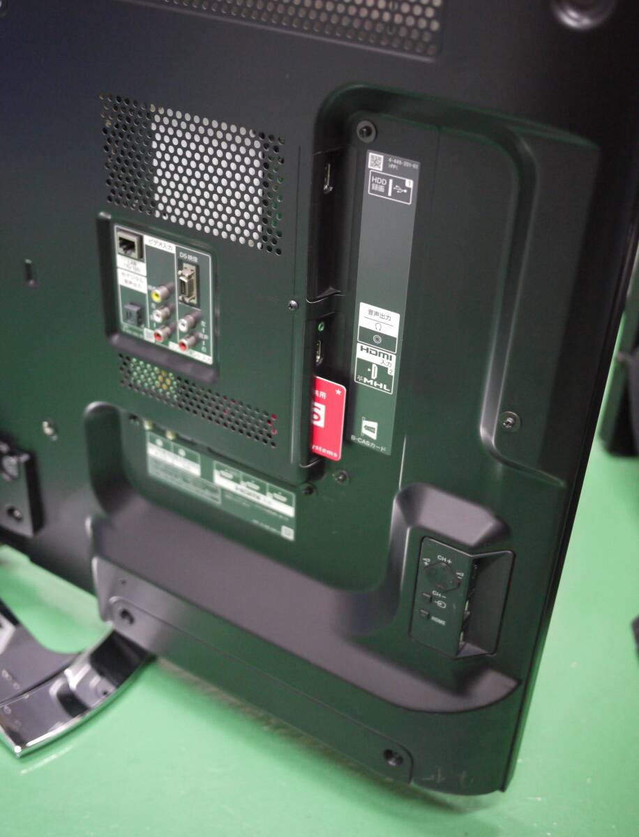 美品 SONY ソニー 46V型 フルハイビジョン 液晶 テレビ KDL-46W900A 2014年 3D対応 フルHD 最上位機種 2チューナー USB外付けHDD録画対応 の画像9
