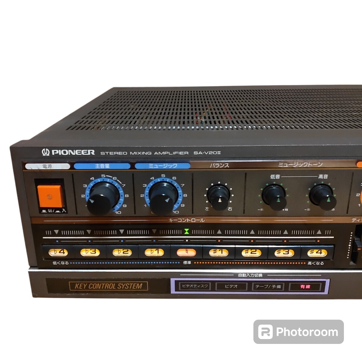 パイオニア/Pioneer カラオケアンプ ミキシングアンプ SA-V20Ⅱ パイオニア/Pioneer カラオケアンプ ミキシングアンプ SA-V20Ⅱ