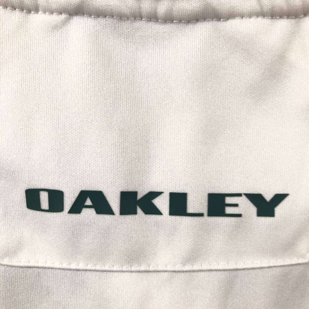 【OAKLEY】オークリー 半袖 シャツ ホワイト系 メンズ L 送料込み！