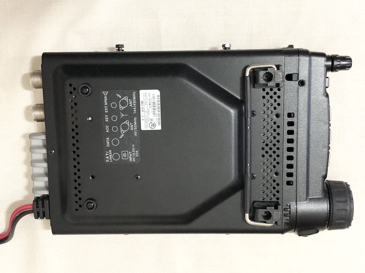 YAESU FT-857DM HF～430MHz (50W/20W) トランシーバー YSKパッケージ付き_画像4