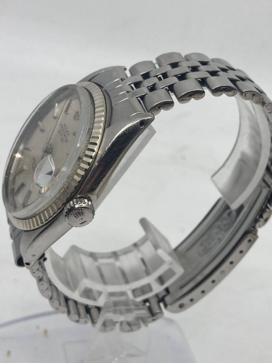 Ref.1601 ロレックス デイトジャスト 腕時計 自動巻き 稼働品 シリアル 現状品 メンズ ヴィンテージ 激レア コマ付き No.4-009-1の画像3