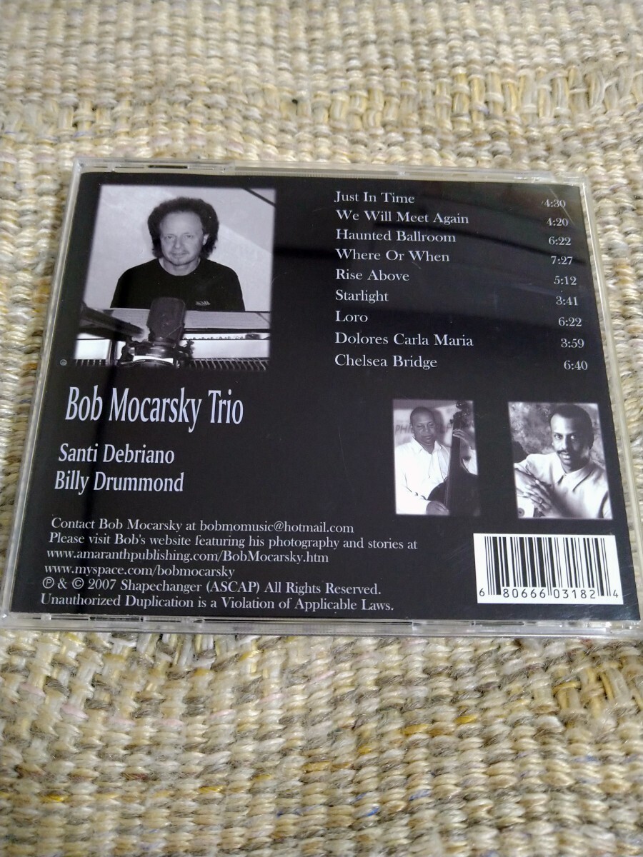 【自主制作盤／輸入盤】☆ボブ・モカハスキー・トリオ Bob Mocarsky Trio／ Santi Debriano Billy Drummond☆☆【CD多数セール中…】_画像3