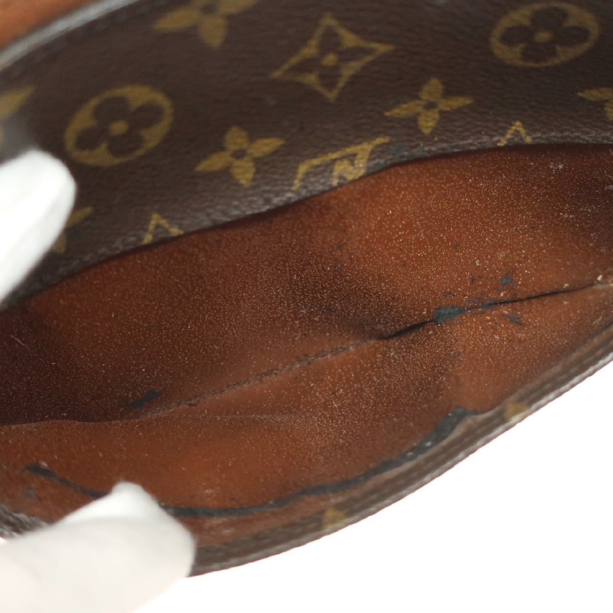 1円スタート LOUIS VUITTON ルイヴィトン オルセー M51790 AR0935 モノグラム セカンドバッグ クラッチバッグ ゴールド金具 メンズの画像6