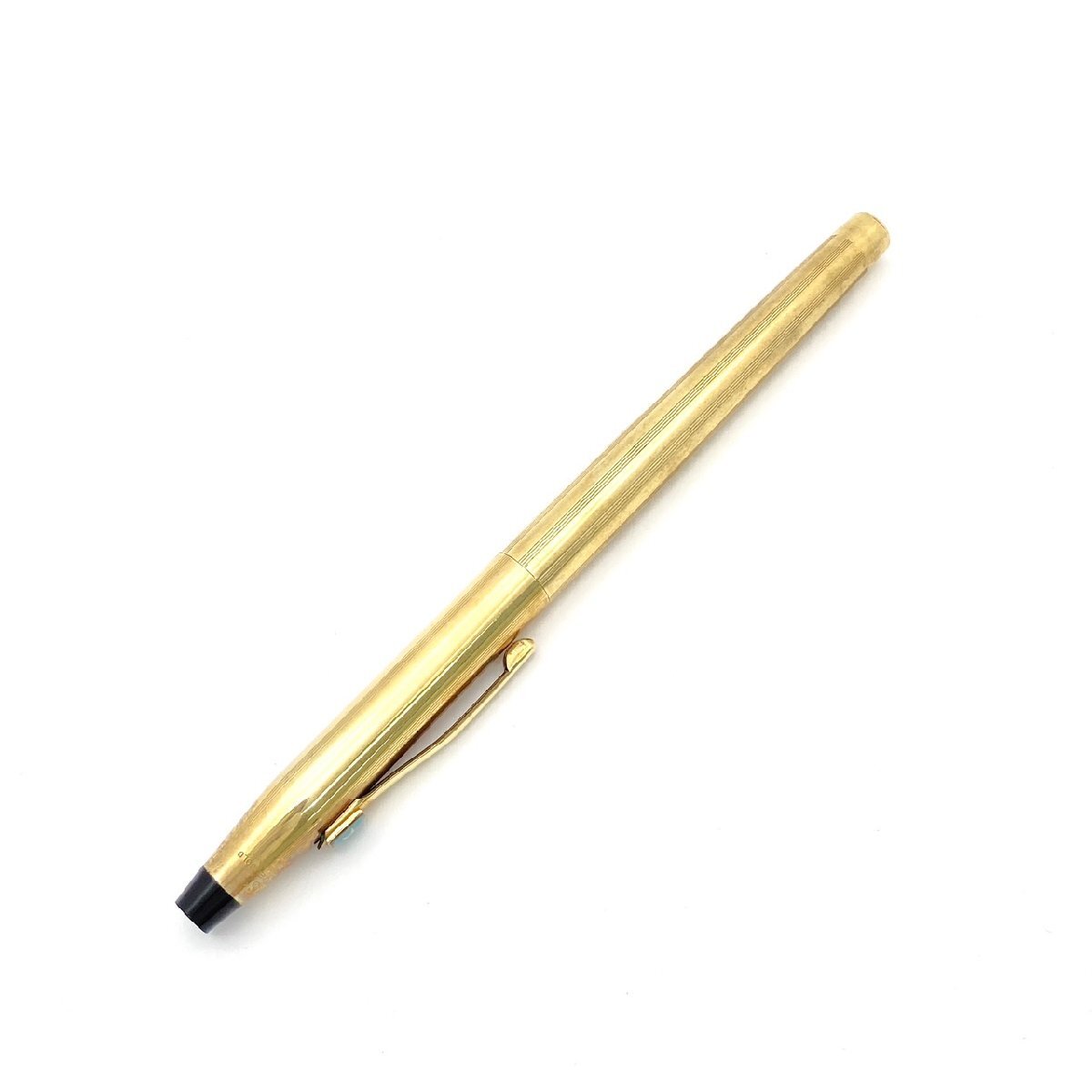 １円スタート CROSS クロス 万年筆 ペン先 14K 585 刻印 K14 ゴールドカラー 筆記用具 文房具 ステーショナリー 筆記未確認の画像2