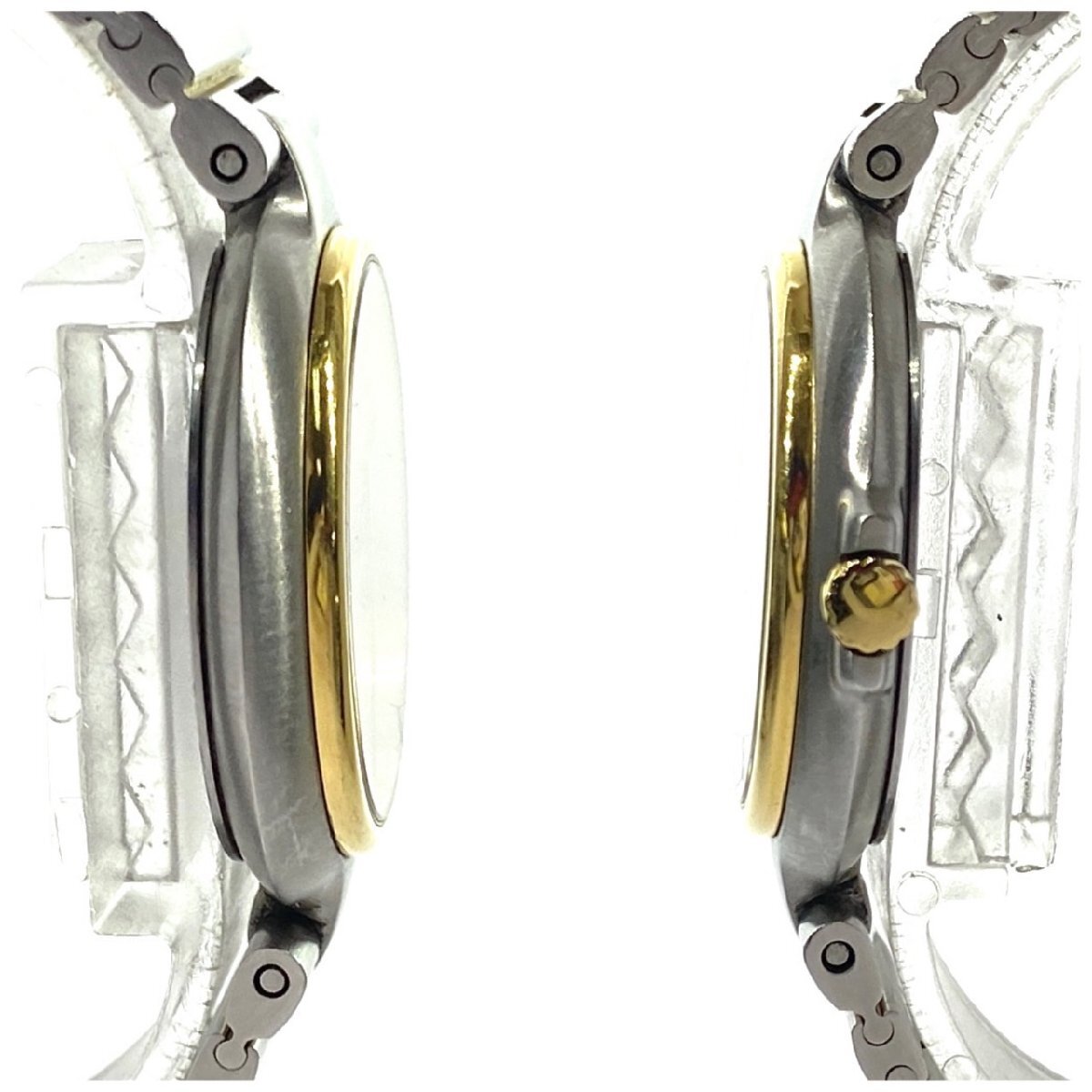 1 иен старт работа товар Dunhill Dunhill мужские наручные часы millenium Date кварц QZ комбинированный цвет раунд лицо 3 стрелки Gold циферблат 