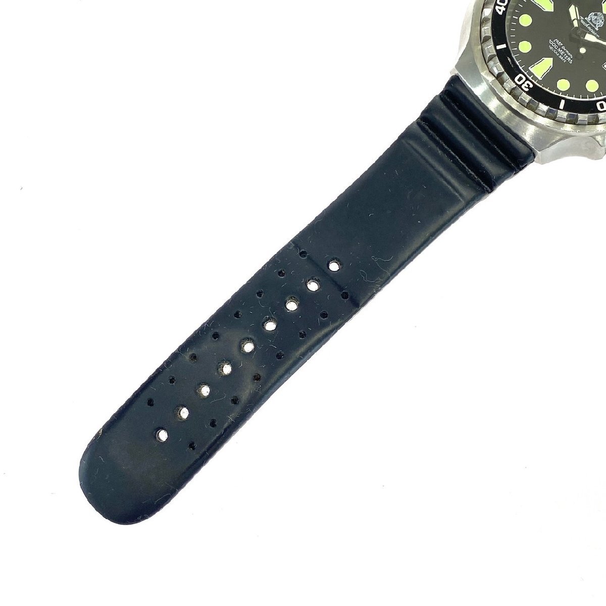 1 иен старт работа товар Tauchmeister 1937 фонарь Meister мужские наручные часы T0256 дайвер 1000M Date самозаводящиеся часы AT раунд чёрный циферблат 