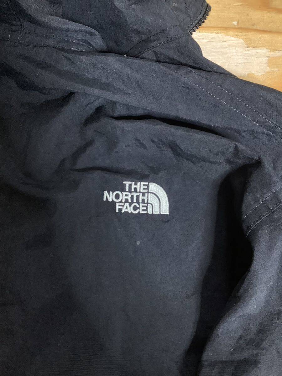 て1327 THE NORTH FACE ノースフェイス NP21230 コンパクトジャケット ナイロンジャケット L ブラック アウトドア _画像4