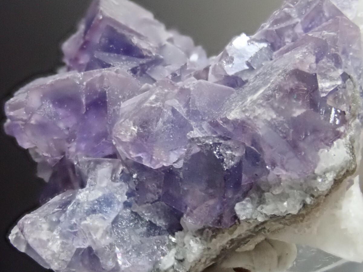 【青紫色】フローライト 蛍石 原石 標本の画像7