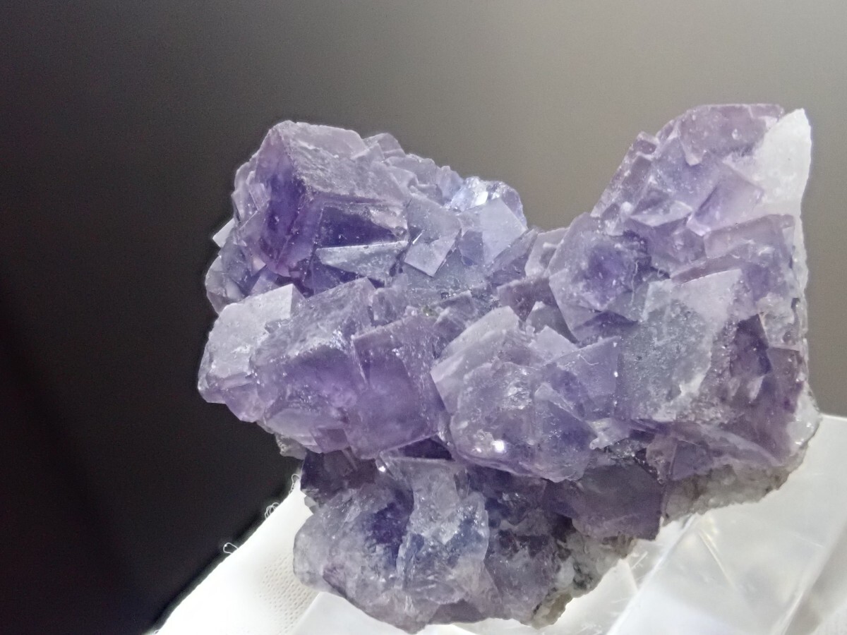 【青紫色】フローライト 蛍石 原石 標本の画像4