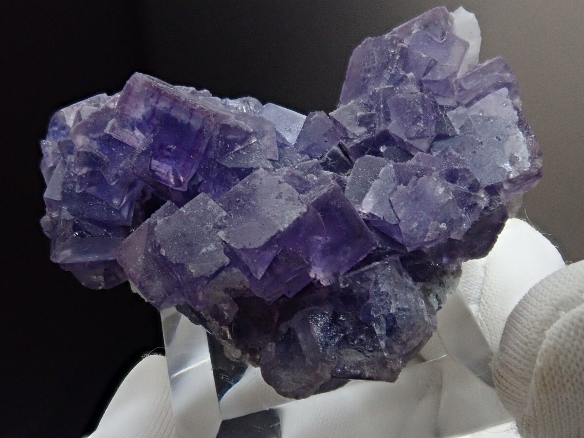 【青紫色】フローライト 蛍石 原石 標本の画像3