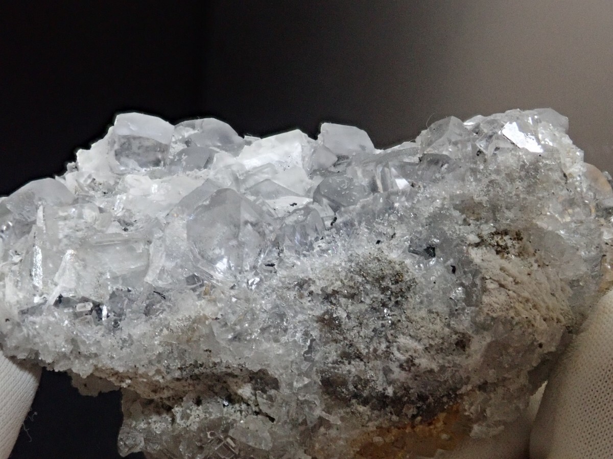 キャビネット【超両面結晶】フローライト&バライト 蛍石&重晶石 原石 標本の画像7