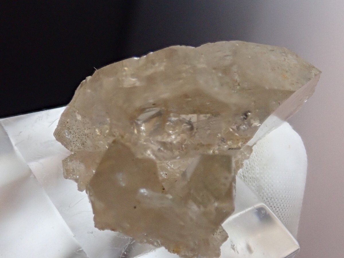 【可愛いミニサイズ】グインデルクォーツ ねじれ水晶 スイス産 原石 標本の画像3