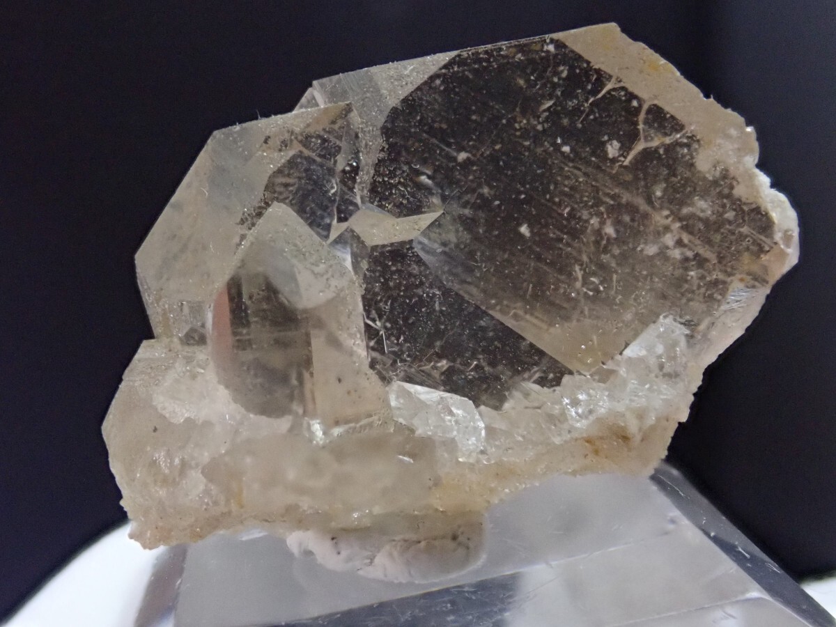【可愛いミニサイズ】グインデルクォーツ ねじれ水晶 スイス産 原石 標本の画像1