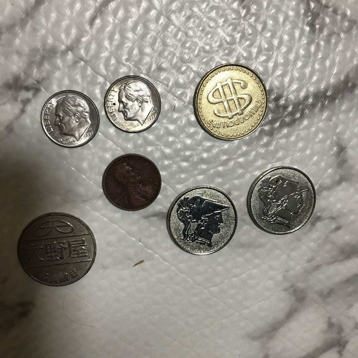 外国コイン ヨットの硬貨 各国コイン_画像1