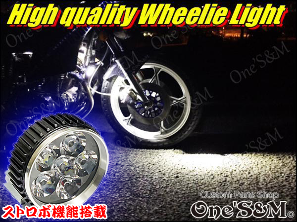 D23-2YL 爆光LEDライト 黄 ZX-6R ZX-7R ZX-9R ZX-10R ZX12R ZX-14R ZZR250 ZZR400 ZZR600 ZZR1100 ZZR1400 GPZ400R GPZ750R GPZ900R 汎用_カラー・ホワイト点灯例