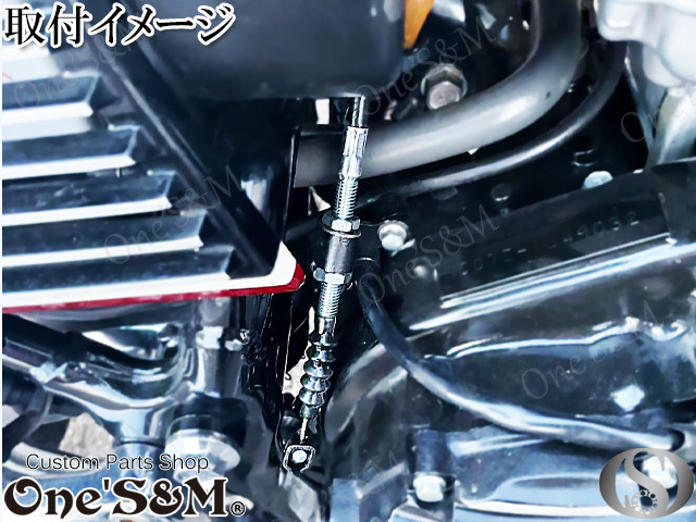 D3-5SRD Xクラッチワイヤー2 5cmロング CBX400F CBX550F CBR400F CB250T CB400T CB250N CB400N ホーク2 ,3 スーパーホーク3 バブ用の画像9