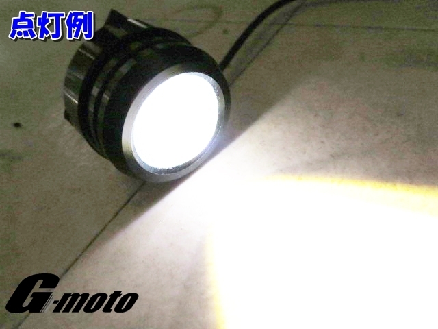 Z1-2WT×2 爆光 LED ストロボ プロジェクター 白 KSR50 KSR80 KSR110 KDX125 KDX200SR KDX220SR KDX250 SR KLX110 KLX125 KLX150 KLX250_画像1