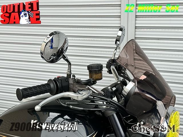 G3-2BKB OUTLET特価 ZII Z2 ミラー ステー セット GT380/750 GS750E GSX250S/400S GSX750S GSX1100S 刀 グース250/350 バンディット 汎用の画像8