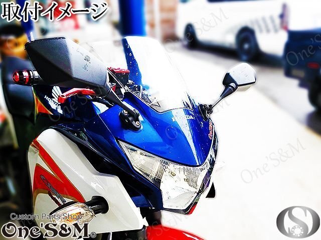 G3-12B アウトレット フルカウル ミラーSet FJR1300 XJ6 ディバージョン YZF600 YZF600 YZF750 YZF1000R YZF-R6 YZF-R1 汎用_画像7