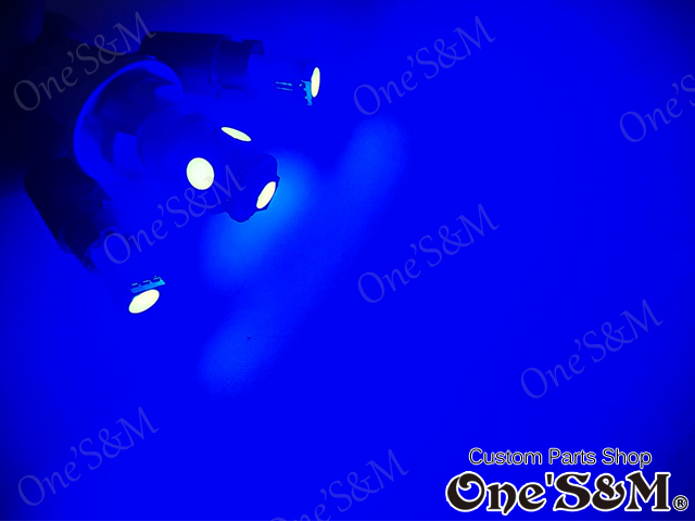 LED‐H1BL CB400SF VersionS VersionR NC31 対応 スピードメーター タコメーター メーターパネル LEDメーター球Set 青_画像3