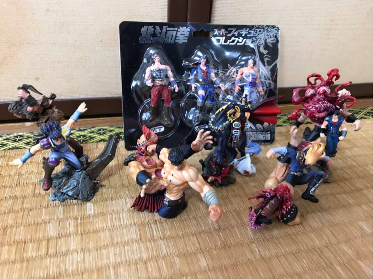  Ken, the Great Bear Fist figure set / violence vi net. Rizin collection / exhibition goods / payment on delivery / inspection ) comics. Kenshiro. Raoh.toki.sau The -/