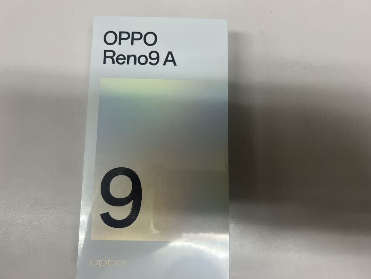 OPPO Reno9 A ムーンホワイト SIMフリー 残債なし 新品未開封品 ワイモバイルの画像1