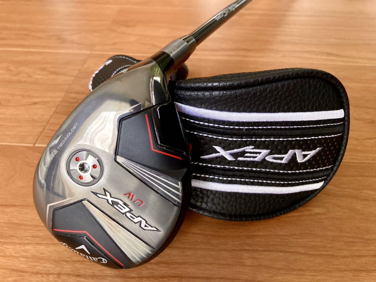 【 ツアー支給 希少ロフト 美品 】 キャロウェイ APEX UW 23° TC刻印 Ventus blue velocore 7 S Callaway ベンタス ブルー ベロコアの画像1