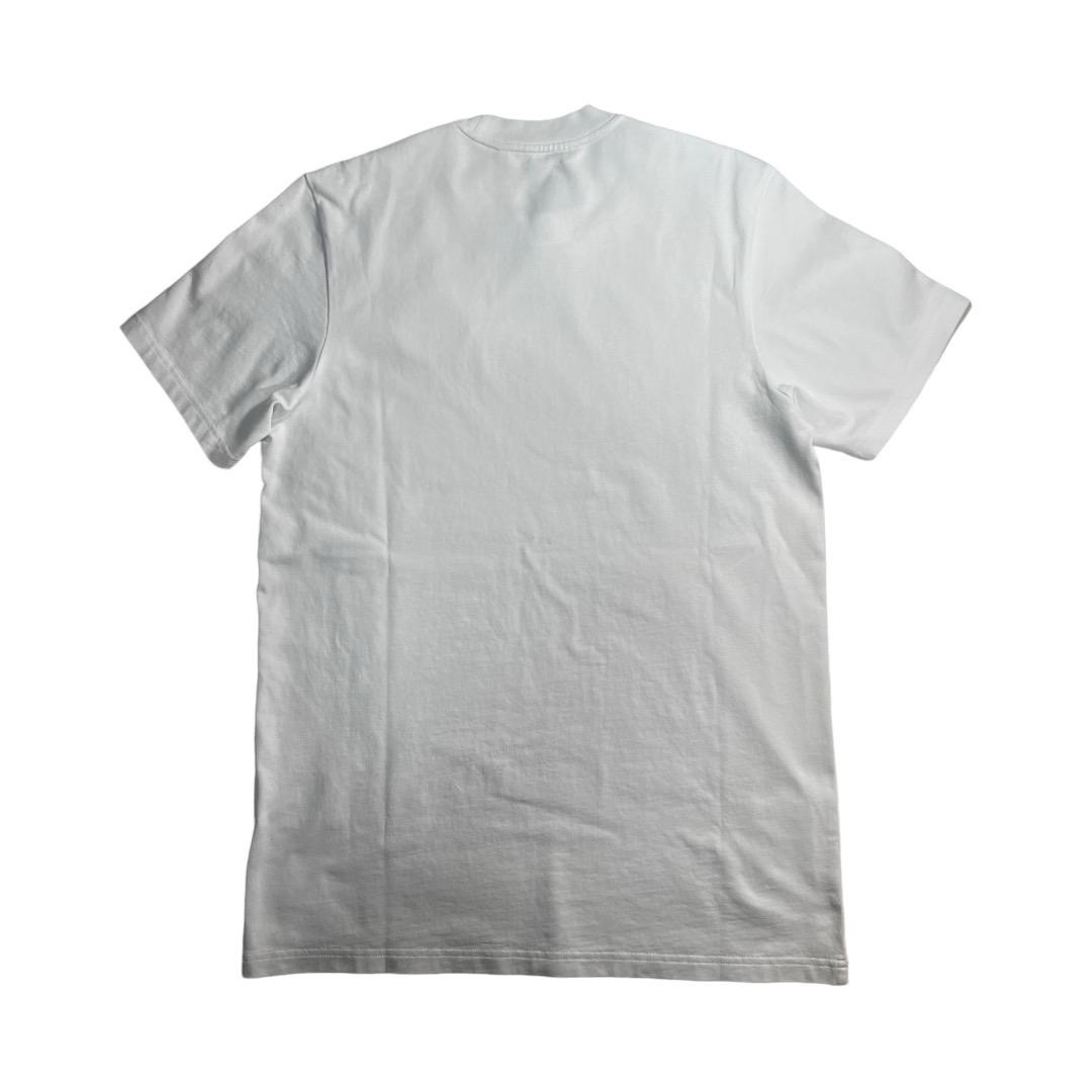 MONCLER モンクレール　ロゴパッチ　Tシャツ　ホワイト　L_画像3