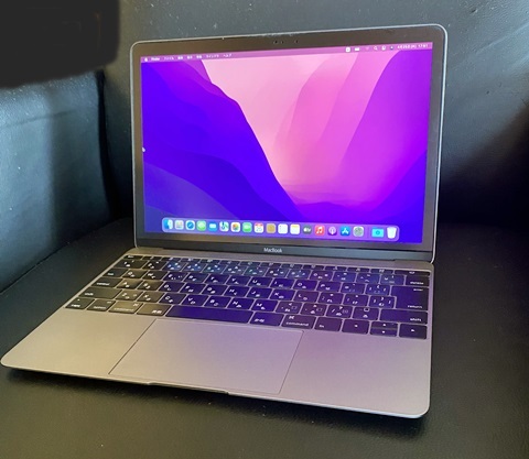  полный комплект комплект Apple MacBook 12 дюймовый 2016 Core m5/8GB/512GB macOS Monterey Windows11(Bootcamp)