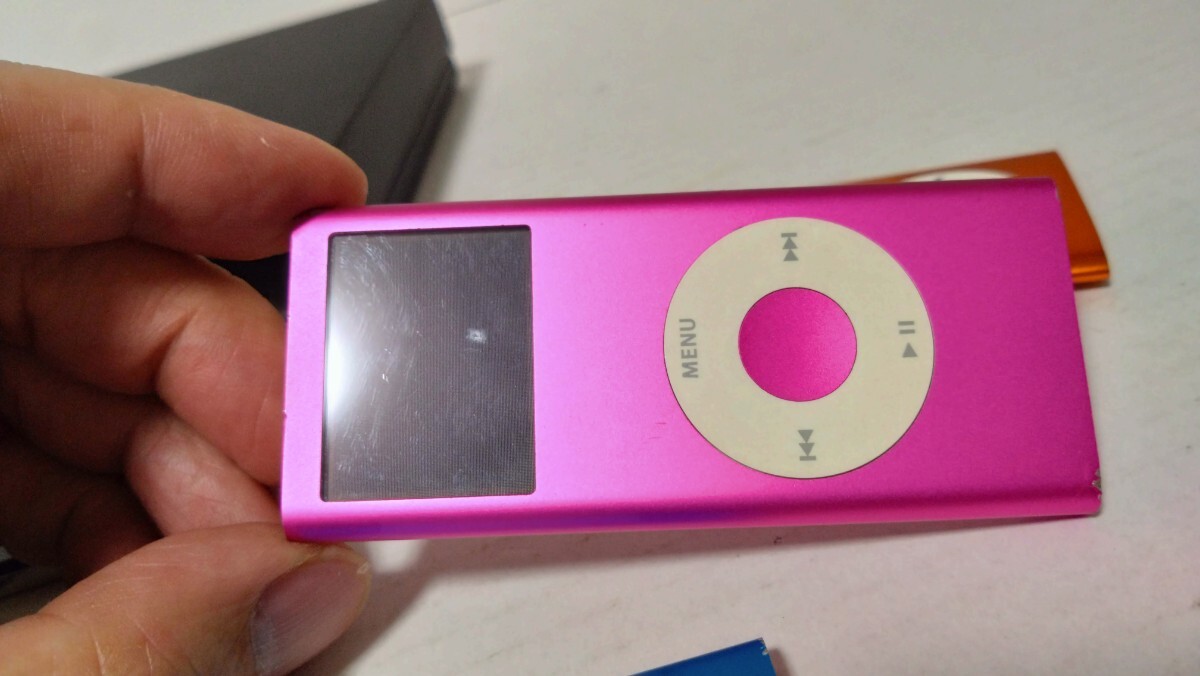 iPod nano 画面割れほか 動作未確認 ジャンク品 5台セットの画像8