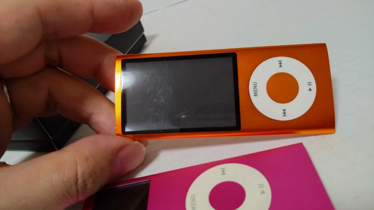 iPod nano 画面割れほか 動作未確認 ジャンク品 5台セットの画像9