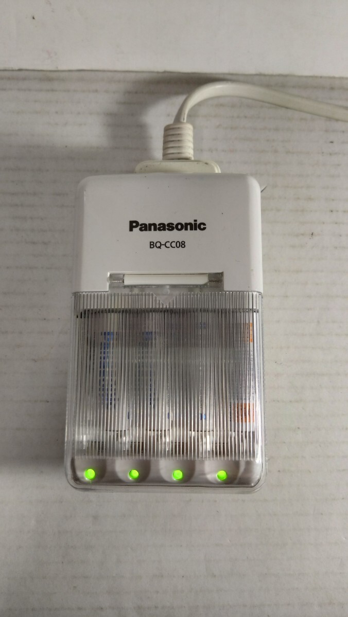エネループ 充電器 Panasonic BQ-CC08 単4電池 4個 セット_画像5