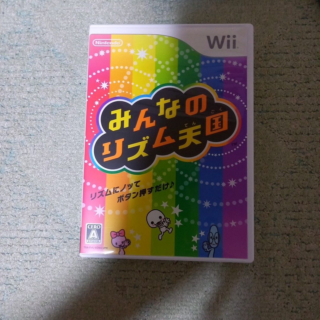 【美品】 みんなのリズム天国 Wii