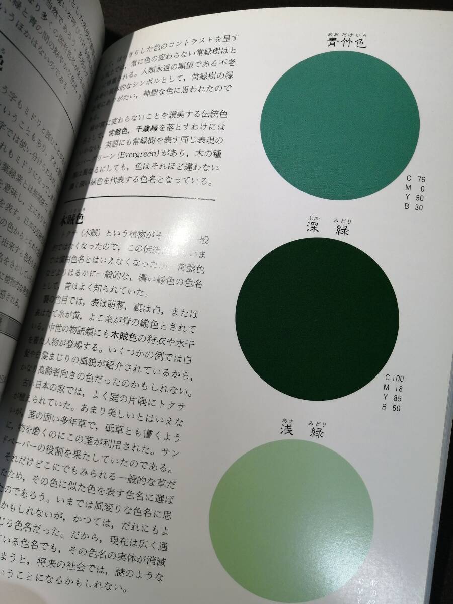 ★☆　日本の伝統色　☆★　色の小辞典　読売新聞社_画像8