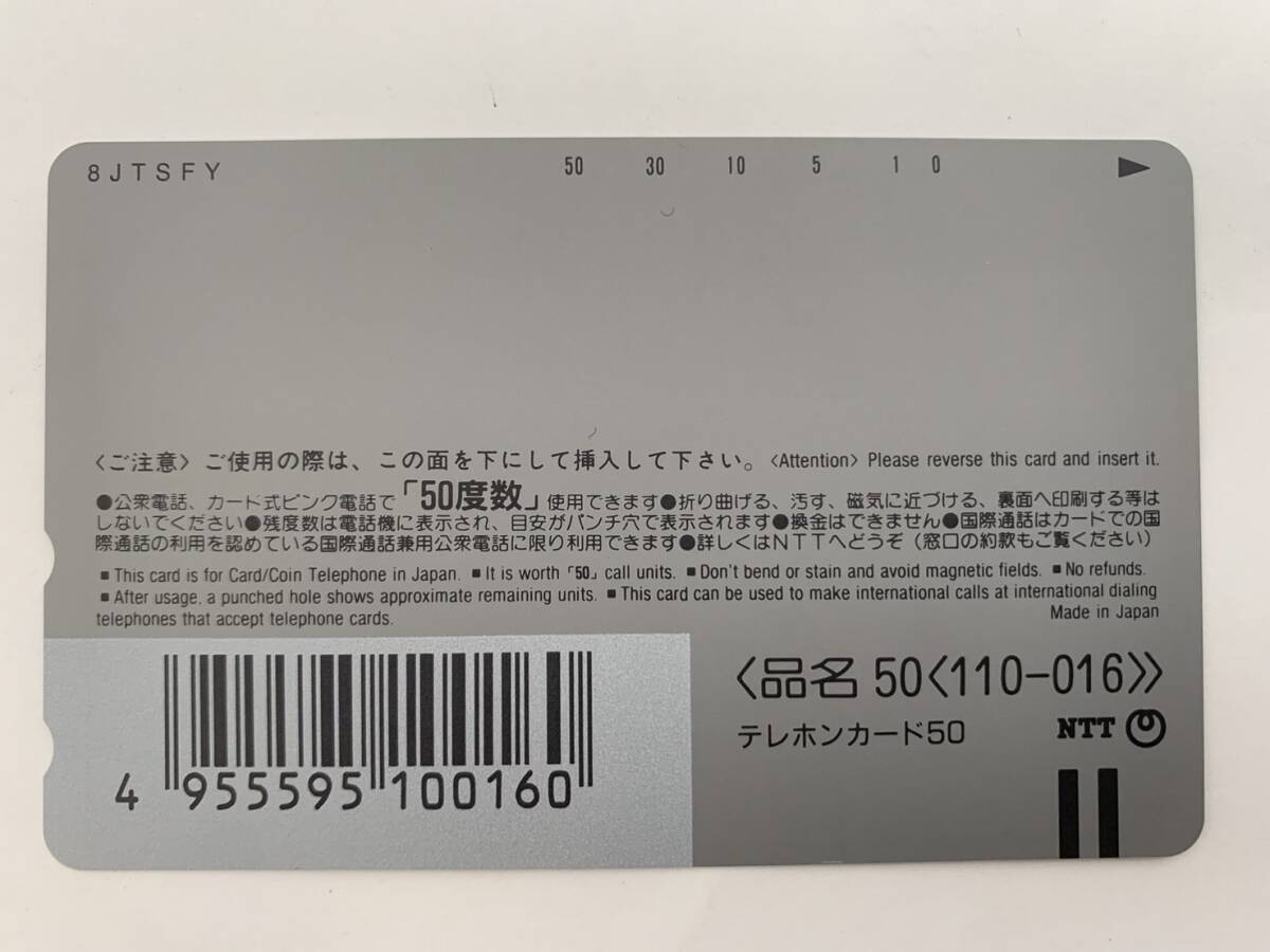 未使用 機動戦艦 ナデシコ 白鳥ユキナ ホシノルリ ムービック 50度数 テレカ テレの画像2