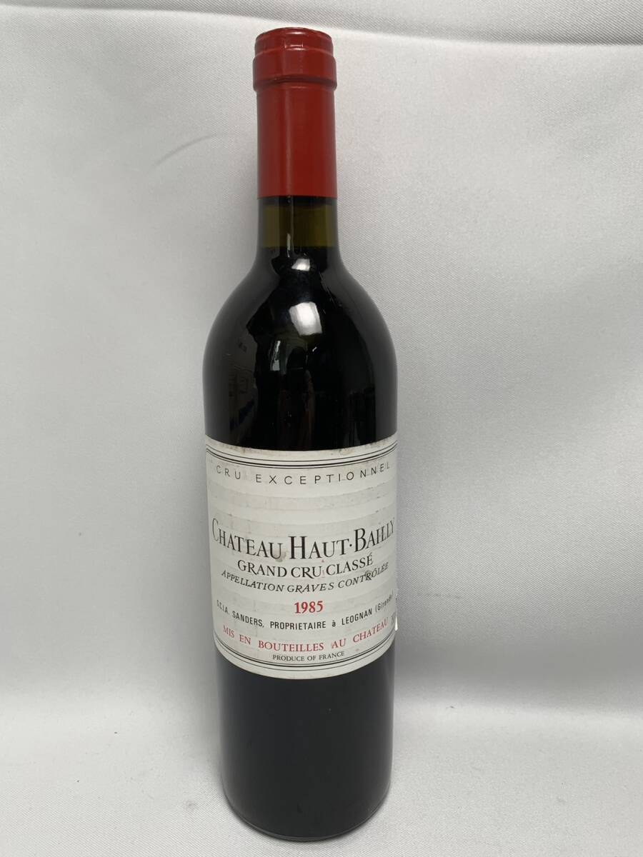 CHATEAU HAUT BAILLY シャトー オー バイィ 1985 750ml 14％未満の画像4