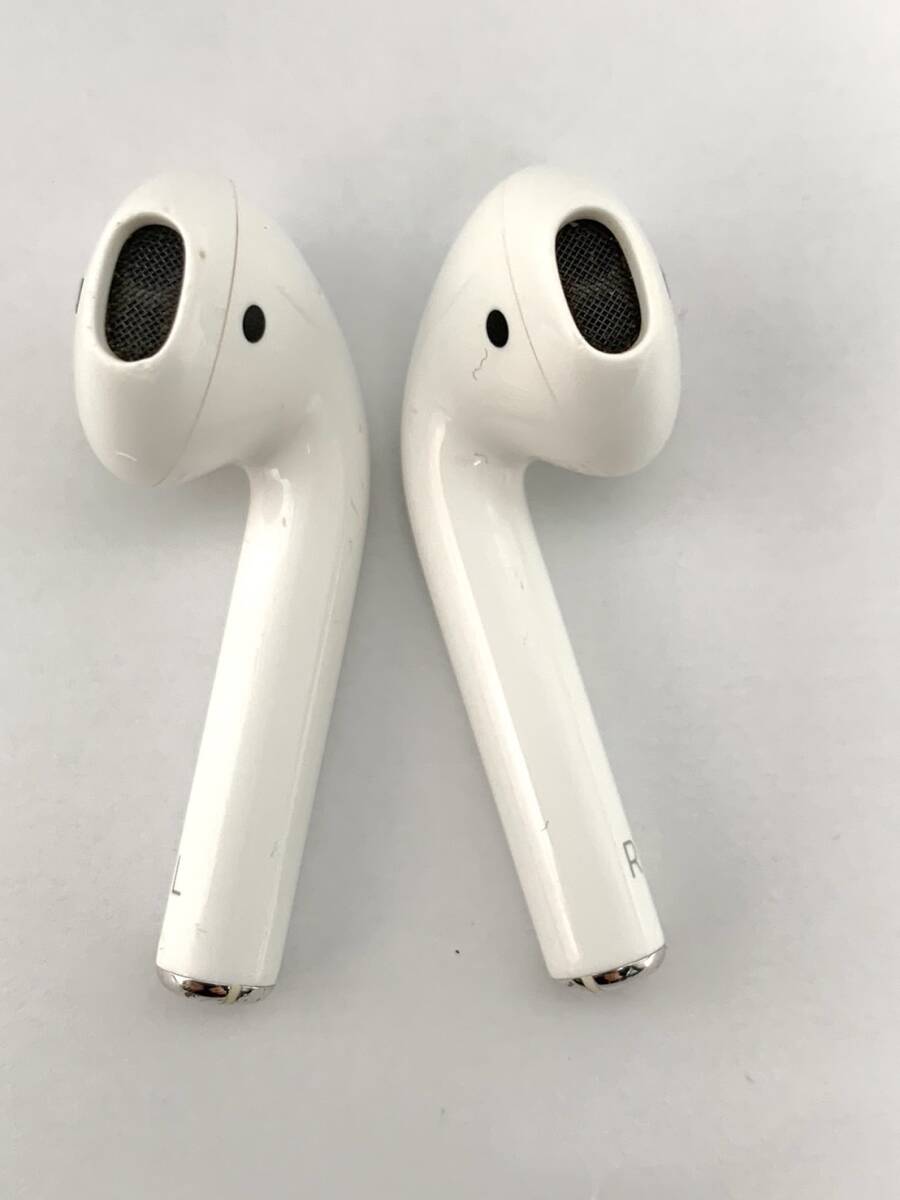 【1円スタート！！】Apple AirPods エアポッズ A1602 充電ケース ワイヤレスイヤホン エアーポッズ_画像2