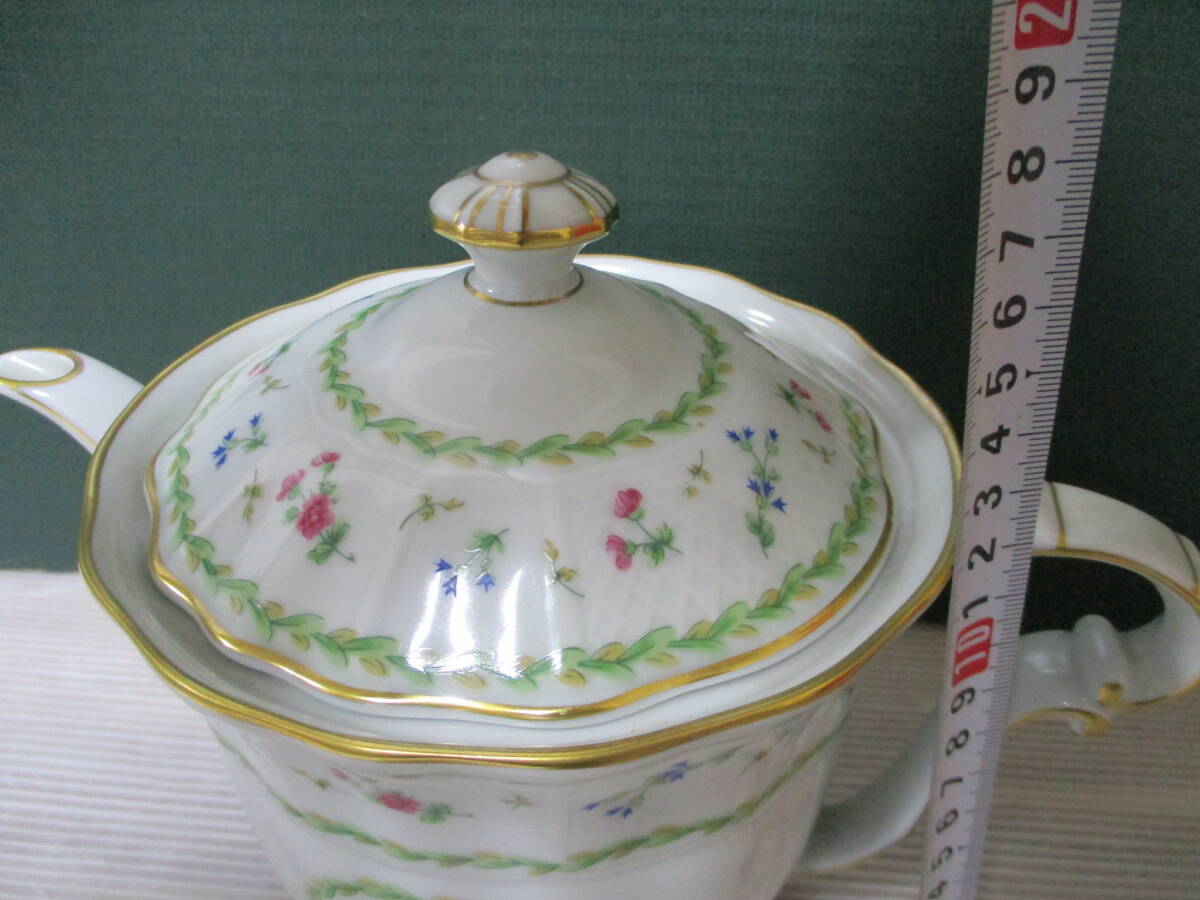  дешевая доставка * стоимость доставки 80 размер *BERNARCAUD LIMOGESbe luna rudo Limo -ju Alto wa teapot может быть не использовался 
