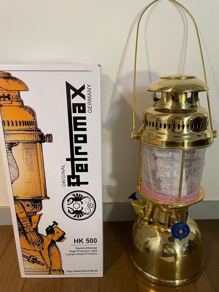 ペトロマックス Petromax HK500 ブラス　新品未使用品