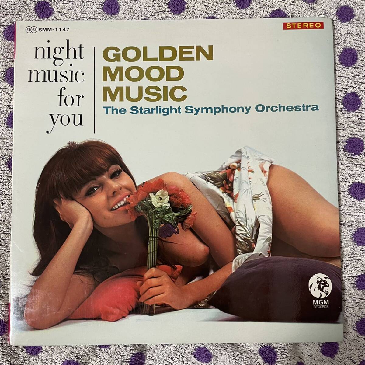 【見本盤 2LP】即決 中古【The Starlight Symphony Orchestra Night Music For You Golden Mood Music】SMM1147 ジャケ ヌード フェロモン_画像1