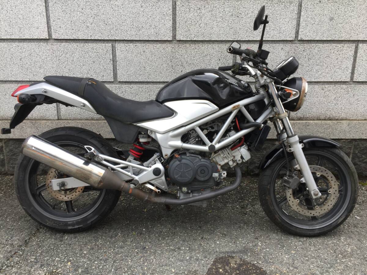 VTR250インジェクション車 書類、鍵、ETC付きの画像2